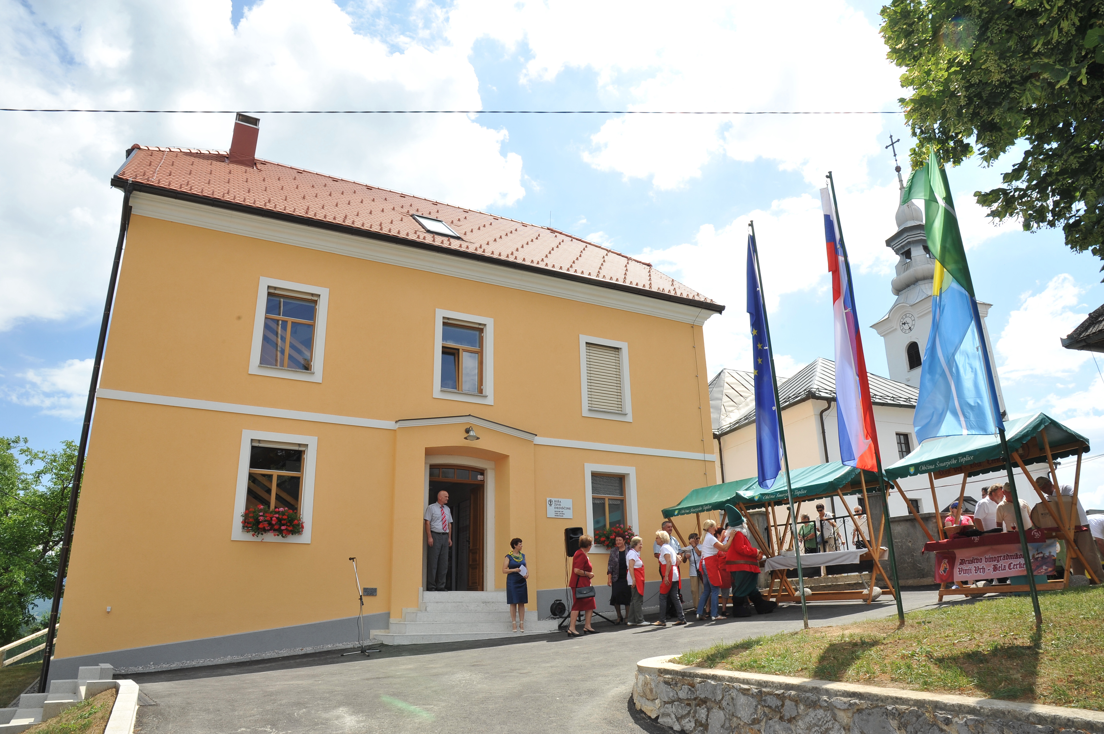 Hiša žive dediščine v Beli Cerkvi